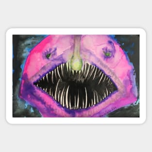 Anglerfish Sticker